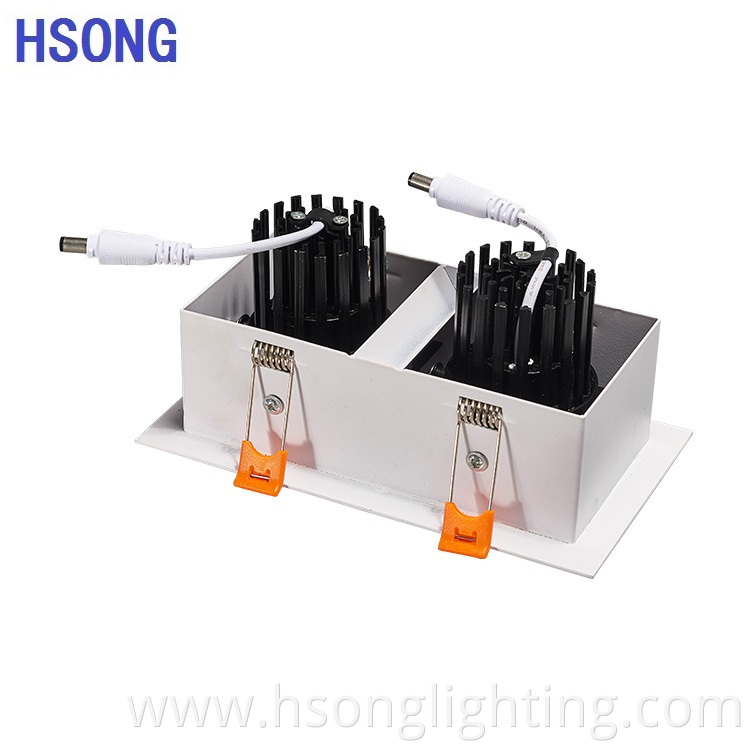 HSONG New ceiling mini spot light 7W Square Led Light